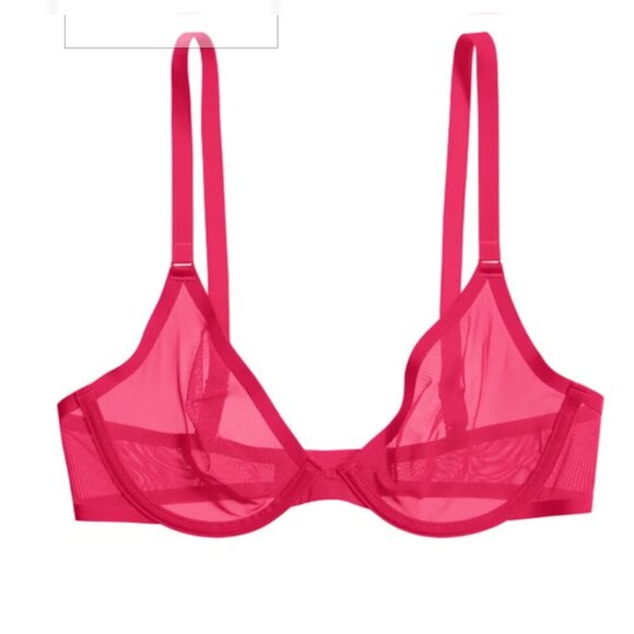 CUUP The Plunge - Mesh Unlined Bra - Picture 1 of 2